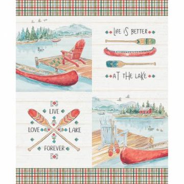 Life Is Better At The Lake Panel