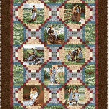 Pioneer Spirit Courting Autumn Quilt Kit