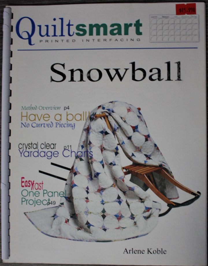 Snowball Quiltsmart Pattern