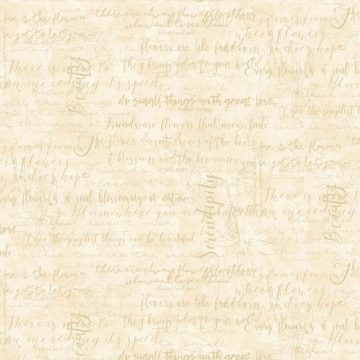 Artisan Spirit Serendipity Beige Words and Sayings