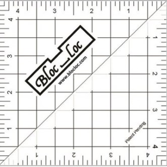 Bloc Loc Half Square Triangle Ruler 4.5