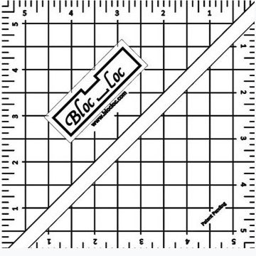Bloc Loc Half Square Triangle Ruler 5.5