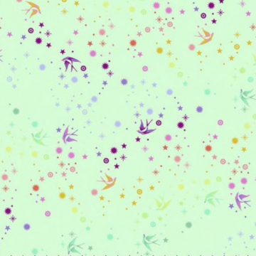 Tula Pink True Colors Fairy Dust Mint