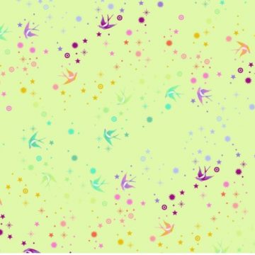 Tula Pink True Colors Fairy Dust Lime