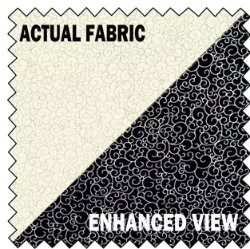 Quilter's Tonals Scroll White on Natural