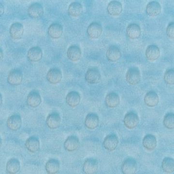 Cuddle Dimple Embossed Minky Baby Blue