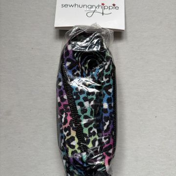 Sewhungryhippie Rainbow Leopard print  Zipper Tape with pulls