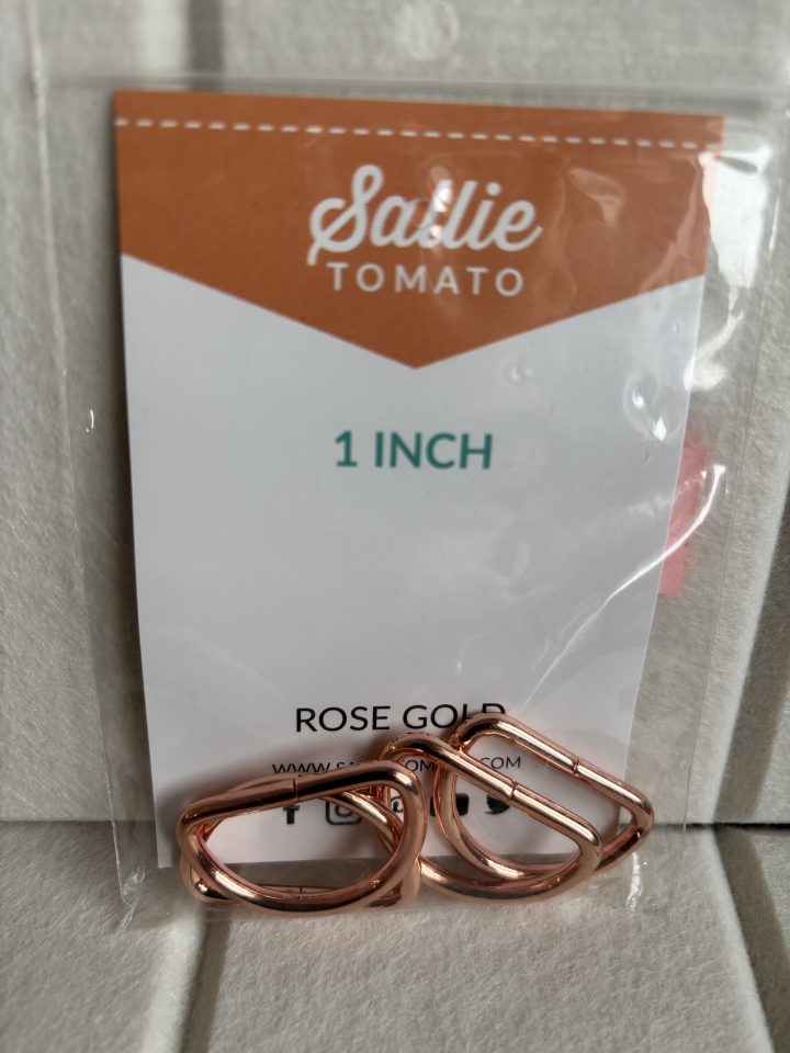 Sallie Tomato Rose Gold D Rings 1