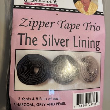 Pam Damour The Silver Lining Zipper Tape Trio